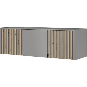 Piaski Nelly 155 cm šedý / dub artisan