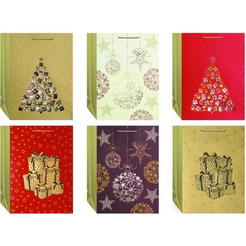 PIXEL dárková taška LUX-9 (GW) vánoční