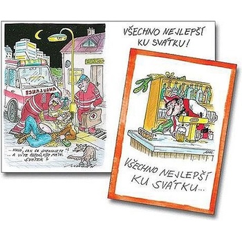 Přání do obálky k svátku