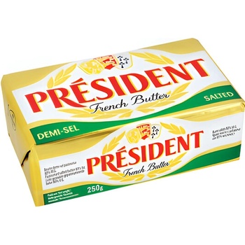 Président Máslo poloslané 250 g