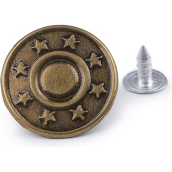 Pro Háčkování Riflový knoflík Jeans 32