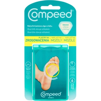 QUIES COMPEED Náplast na mozoly 6 ks
