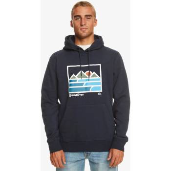 Quiksilver LANDSCAPE LINES navyBLAZER mikiny přes hlavu