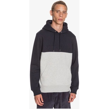 Quiksilver mikina EMBOSS BLOCK Hoodie černá