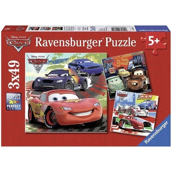 Ravensburger Cars 2 3 x 49 dílků