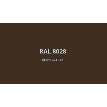 Rokospol Rokoemail S 2029 Thix Lesk RAL 8028 Zemní hnědá 5 kg