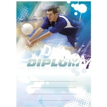 Sabe diplom A4 volejbal