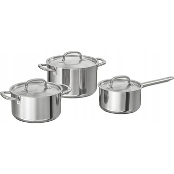 Sada hrnců nerezová ocel IKEA 365+, 3dílná
