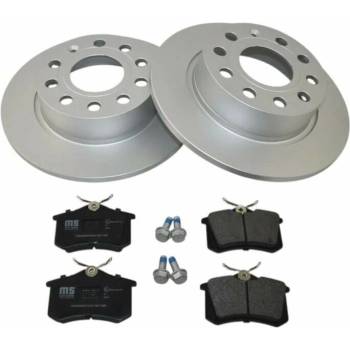 Sada zadní brzdové kotouče + destičky SEAT ŠKODA OCTAVIA 2 YETI VW