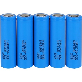 Samsung 5000mAh INR21700-50E 5 ks