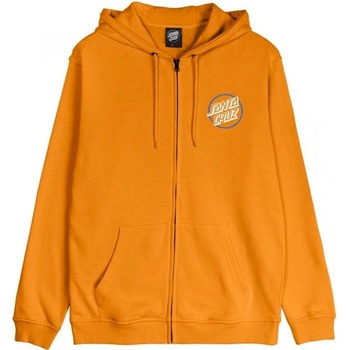 Santa Cruz mikina Breaker Check Opus Dot Zip Hood Apricot