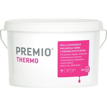 Slovlak PREMIO THERMO 7 kg Bílá