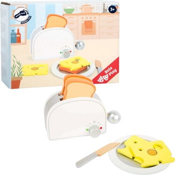 Small Foot dřevěný touster s příslušenstvím