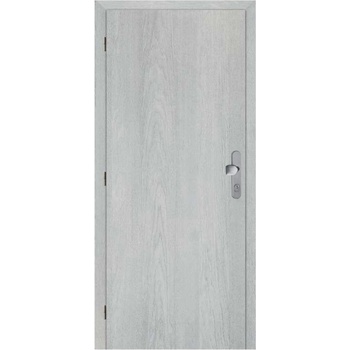 Solodoor Protipožární dveře 80 L, 820 × 1970 mm, fólie, levé, Earl Grey, plné 22000002920