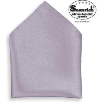 Soonrich kapesník fialovošedý společenský kab022