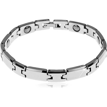 Šperky Eshop z wolframu magnetický seříznuté obdélníky Q7.17