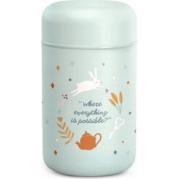 Suavinex termoska na příkrmy Wonderland Zelená 400 ml