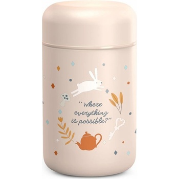 Suavinex Wonderland Food Flask termoska na jídlo Rose 400 ml