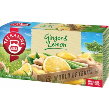 Teekanne Zelený čaj Ginger & lemon 20 x 1,75 g