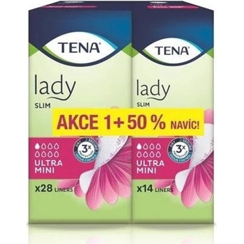 Tena Lady Slim Ultra Mini+50% 42 ks 211482