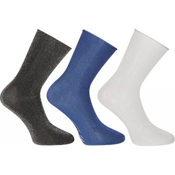 Tommy Hilfiger 3PACK dámské ponožky vysoké vícebarevné 701226102 001