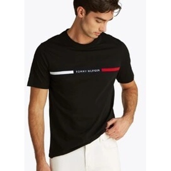 Tommy Hilfiger Chest Insert Tee černá