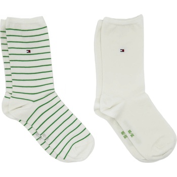 Tommy Hilfiger dámské ponožky 2 pack bílé