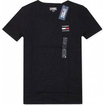 Tommy Hilfiger dámské tričko Solid černé