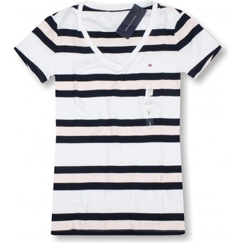 Tommy Hilfiger klasické dámské tričko pruhované 841-696
