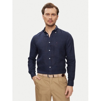 Tommy Hilfiger košile regular fit MW0MW34602 tmavomodrá