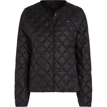 Tommy Hilfiger LW Down Quilted Collarless černá
