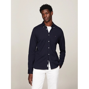Tommy Hilfiger pánská košile MW0MW30675 tmavě modrá
