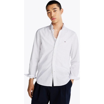 Tommy Hilfiger pánská košile Poplin MW0MW37554 bílá