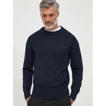 Tommy Hilfiger pánský svetr MW0MW33134 tmavě modrý