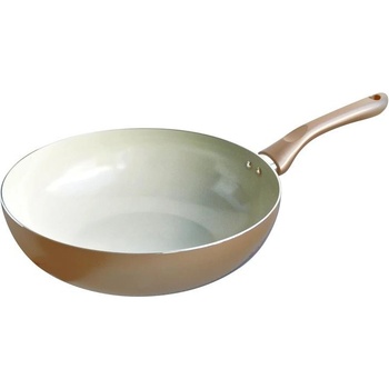 Toro Keramická wok pánev champagne 28 cm