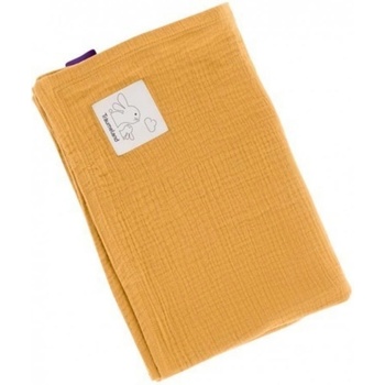 Träumeland Mušelínová deka Senfgelb