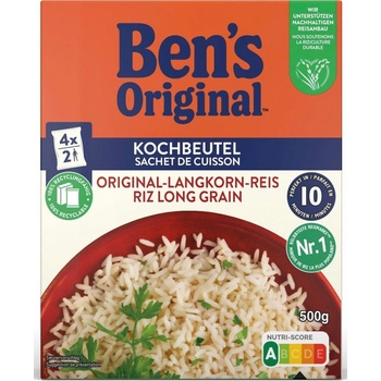 Uncle Ben's Dlouhozrnná rýže ve varných sáčcích - 0,5 kg