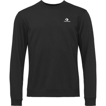 Unisex Converse STANDARD FIT STAR CHEV EMB CREW Černá