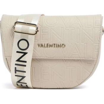 Valentino Bags crossbody kabelka půlměsíc béžová