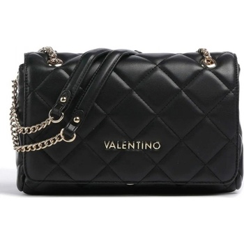 Valentino Bags Ocarina prošívaná crossbody kabelka černá