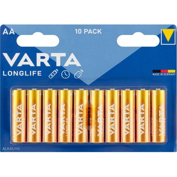 Varta Longlife AA 10ks 4106101461