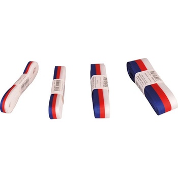 Vesna | Trikolóra stuha taftová šíře 10 mm