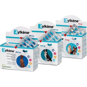 Vetoquinol Zylkene 75 mg pro kočky a malé psy do 10 kg 10 kapslí