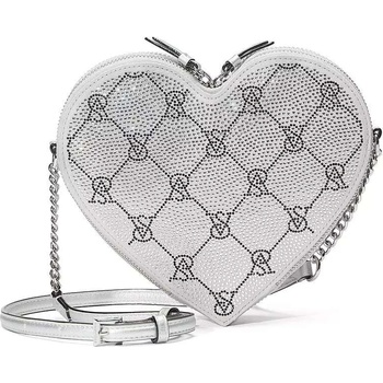Victoria's Secret dámská kabelka crossbody Heart stříbrná