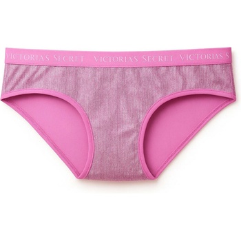 Victoria Secret Klasické Bavlněné Kalhotky Bikini Violet růžová
