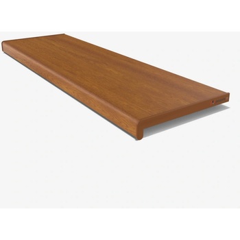 Vnitřní plastový parapet 200x40 mm, Zlatý dub