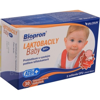 Walmark Biopron BabyBifi probiotika a prebiotika pro děti s bifidobakteriemi 30 tobolek