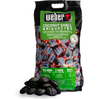 Weber 18402 Brikety z kokosových skořápek 8 kg