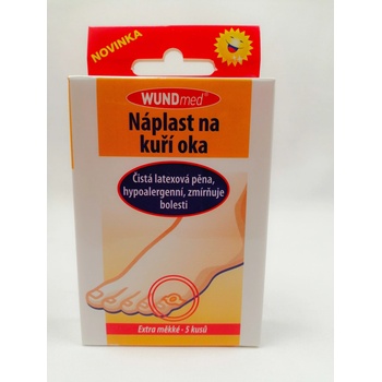 Wundmed náplasti na kuří oka extra měkké 5 ks