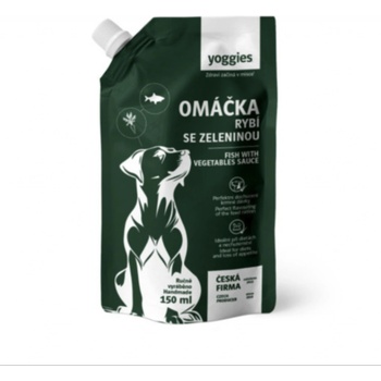 Yoggies omáčka s bílou rybou a zeleninou 150 ml